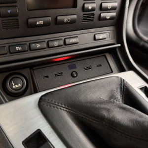 BMW E46 Charging Ashtray Console